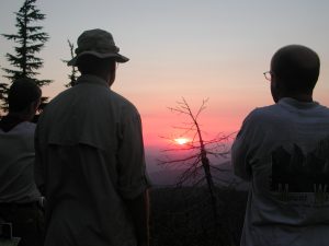 Sunset at Golden Lake