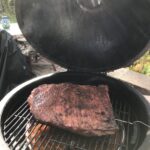 Brisket on Big Green Egg